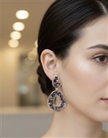 Earrings Woman in Silver ORAR-9-198